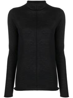 Jil Sander кашемировый джемпер с воротником-стойкой