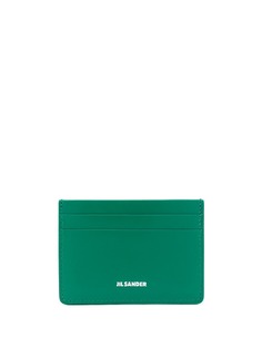 Jil Sander картхолдер с тисненым логотипом