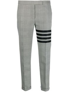 Thom Browne брюки скинни с заниженной талией