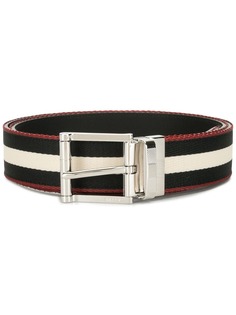 Bally ремень в полоску