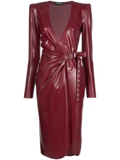 Saint Laurent платье с запахом
