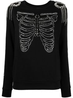 Philipp Plein толстовка с пайетками