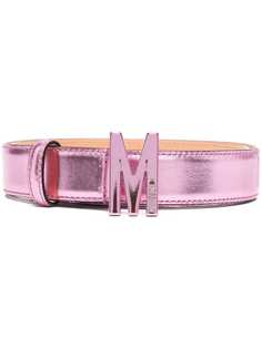 Moschino ремень с логотипом M