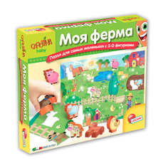 Паззл Lisciani Carotina Baby Моя ферма с 3D-фигурками