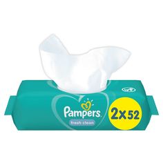 Влажные салфетки Pampers Fresh Clean детские, 104 шт