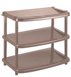 Этажерка для обуви Бытпласт Паола 3 полки