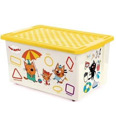 Ящик Little Angel детский ТРИ КОТА Обучайка читай,57 л
