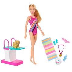 Игровой набор Barbie «Чемпион по плаванию» из серии «Приключения Барби в доме мечты»