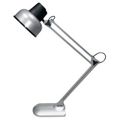 Настольная лампа Трансвит Бета+ серебристый, 60 Вт