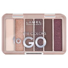Lamel Professional Палетка теней Eye Colors to GO 403 gold our