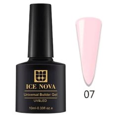 Гель ICE NOVA Universal Builder Gel конструирующий для моделирования и укрепления, 10 мл 07
