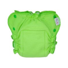 Mamalino подгузник-трусики из хлопка с вкладышем на боковых кнопках (6-16 кг) 1 шт. зелeный