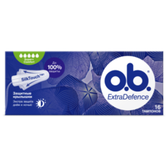 O.b. тампоны Extra Defence Super+Comfort 16 шт.