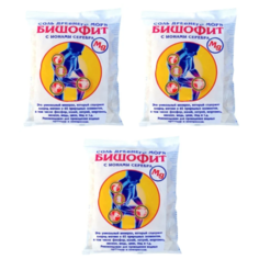 AROMASaules Соль древнего моря для ванн Бишофит с ионами серебра, 1.5 кг