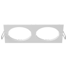 Декоративная рамка Lightstar Intero 16 Quadro 217526 / 217527 / 217529 на 2 светильника белый