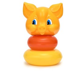 Пирамидка Росигрушка Хрю-Хрю 9653