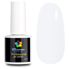 Гель-лак для ногтей Bloom Базовая палитра (классические), 8 мл, оттенок снежный белый