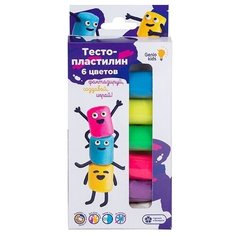 Масса для лепки Genio Kids 6 цветов (TA1090)