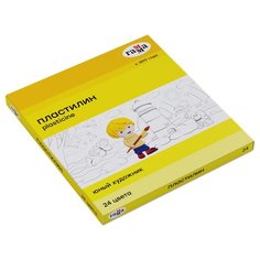 Пластилин ГАММА Юный художник 24 цвета (170820201) Gamma