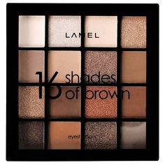 Lamel Professional Тени для век 16 Shades of brown 16-1
