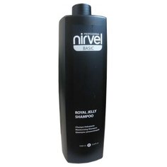 Nirvel шампунь Basic Royal Jelly с пчелиным маточным молочком увлажняющий для сухих и окрашенных волос 1000 мл