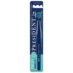 Зубная щетка PresiDENT Profi Super soft 6000, синий