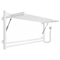 Электрический полотенцесушитель Laris Зебра Горизонт ЧК8 540x1000 Э правое подключение RAL 9016