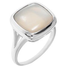Balex Кольцо 1432930153 из серебра 925 пробы с лунным камнем, размер 19