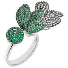 Balex Кольцо 1445910057 из серебра 925 пробы с фианитом, размер 19