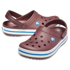 Сабо Crocs, размер 39-40(M7/W9), Burgundy/White