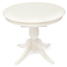 Стол кухонный TetChair Beatrice new, раскладной, длина в разложенном виде: 125 см, d: 90 см, pure white