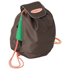 Manuni Мешок для обуви Всёвлезайка (МВ-01) шоколад-изумруд