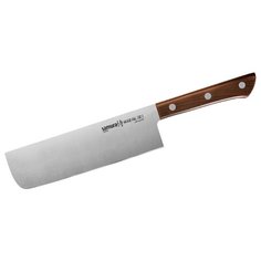 Samura Нож накири Harakiri 16,1 см коричневый "под дерево"