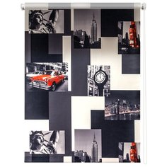 Рулонная штора Уют 8951 Нью-Йорк, 80х175 см