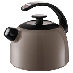Wesco Чайник со свистком Terradur 340522 2 л, бежевый/коричневый