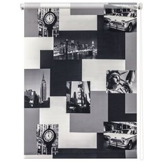 Рулонная штора Уют 8950 Нью-Йорк, 60х175 см