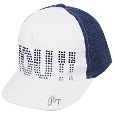 Бейсболка IL Trenino размер 54, белый/синий