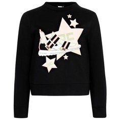 Свитшот Elisabetta Franchi размер 116, черный