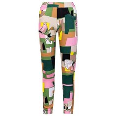 Леггинсы Emilio Pucci 9J6110 JB530 размер 104, зеленый/бежевый/розовый