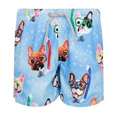 Шорты для плавания MC2 Saint Barth размер 116, голубой