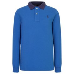 Поло Ralph Lauren размер 110, синий