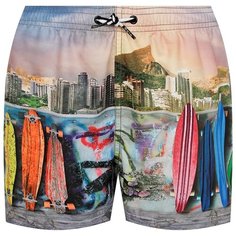 Шорты для плавания Molo размер 134, разноцветный