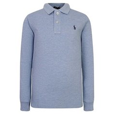 Поло Ralph Lauren размер 92, голубой