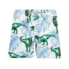 Шорты для плавания MC2 Saint Barth размер 128, белый/синий/зеленый