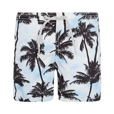 Шорты для плавания MC2 Saint Barth размер 104, голубой/черный/белый