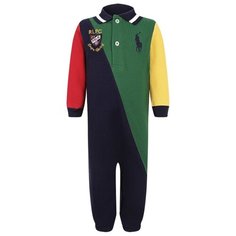 Комбинезон Ralph Lauren размер 62, синий/зеленый/красный