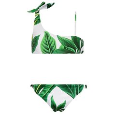 Купальник MC2 Saint Barth размер 116, белый/зеленый