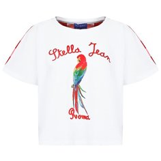 Футболка Stella Jean размер 104, красный/белый