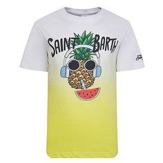 Футболка MC2 Saint Barth размер 92, белый/желтый
