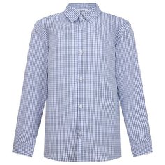 Рубашка Aletta размер 164, белый/голубой